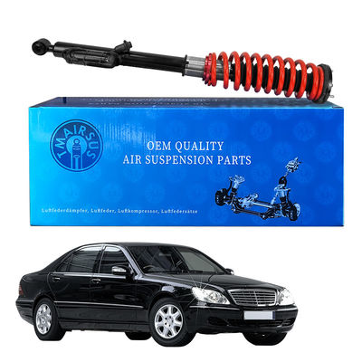 Rücken Mercedes W220 Air Spring To Coil Spring Coversion Kit mit Anzeigen und verstellbarem Coil Spring Shock