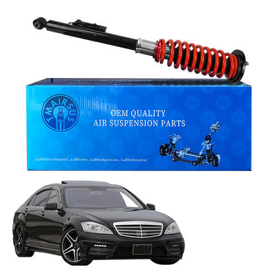 Rückseite Mercedes W221 Air Spring To Coil Spring Abdeckung mit Anzeigen und verstellbar