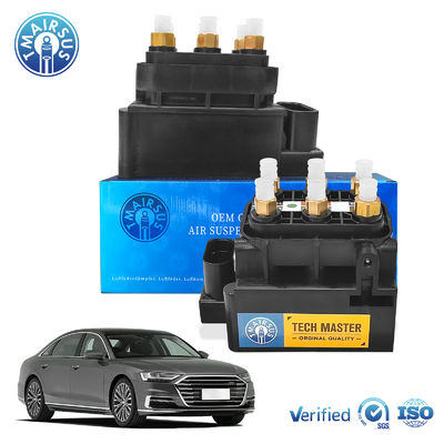 Ready to Ship Air Suspension valve block For Audi A8 D4 A6 C7 Front Air Springbag Suspension 4H0616013 4G0616005C