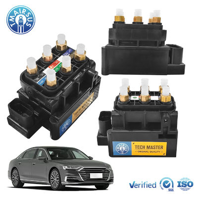 Ventilblock für Audi A6C7 A8D4 Bentley Mulsanne Solenoidventil 4H0616013 4G0616005C 4H0616005C Komponente Luftfederung Kompressor Pumpen Teile
