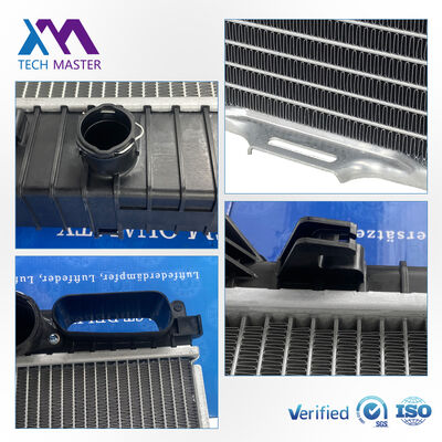 Radiator Condenser Fan LONGQ ISO9001 Certified for MERCEDES W211 E280 E320 CDI E63 AMG 2115003202 2115002302