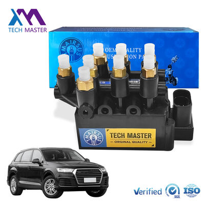 4M0616013A Air Suspension Solenoid Valve Block for Audi Q7 4M VW Touareg Porsche Cayenne 9Y Bentley Bentayga Control Valve Unit