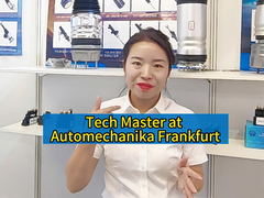 Technischer Meister bei der Automechanika Frankfurt, Lieferant von Luftaufhängungen