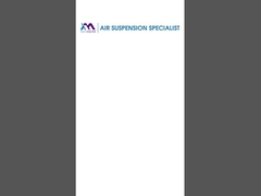 Abschnittsansicht auf den Vorluftfederungsdämpfer für Porsche Panamera 97034305215; 97034305115